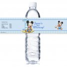25 BABY MICKEY Water Bottle Labels, Printed & Shipped