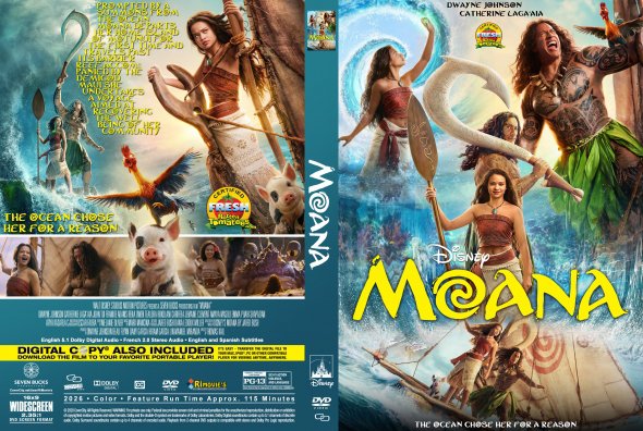 Movie : Moana Digital Download