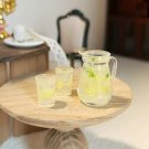 1/12 Dollhouse Miniature Lemon Tea Ice Lime Drink Model Mini Drinks Decoration Doll Accessory Toy