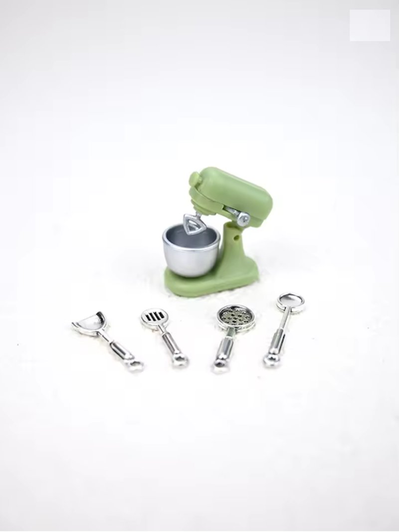 1/12 Dollhouse Miniature Flour Mixer Set Toy Kitchen Utensils Model Decor