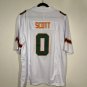 Keionte Scott #0 Miami Hurricanes 2026 CFP Championship Jersey XL New Stitched