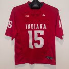 Fernando Mendoza #15 Indiana Hoosiers Crimson Jersey Stitched Size Large New Fernando Mendoza #15 Indiana Hoosiers Crimson Jersey Stitched Size Large New