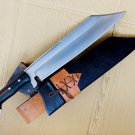 15" Mukti Predator Knife – Handmade High Carbon Steel Outdoor & Camping Knife
