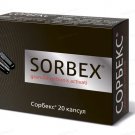 Sorbex capsules (sorbent) — 1+1=2 packs 40kap
