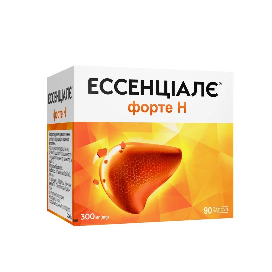 Essentiale Forte H Sanofi 300 mg, 2 boxes (180 capsules), liver protection