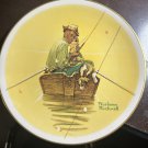 Limited Edition "Fish Finders" by Norman Rockwell Collection Plate Limited Edition "Fish Finders" by Norman Rockwell Collection Plate