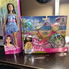 Barbie "Curvy" and Bicycle Set