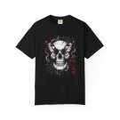 Skull Butterfly Tee | Dark Aesthetic Japanese Text T-shirt