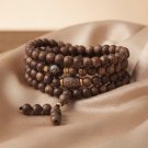 Vietnamese Agarwood 108 Bead Bracelet 8mm Buddhist Mala Meditation Prayer Beads