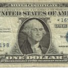 Series1957 B One Dollar Silver "Star" Certificate