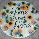 Sunflower Home Sweet Home Garden Stepping Stone