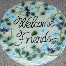 Honey Bees Welcome Friends Garden Stepping Stone