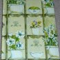 Green Padded Flower Pots Journal Lined for Writing