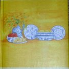 Yellow Padded Kitchen Cook Journal Lined for Writing