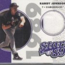 Randy Johnson '02 UD Authentics Stars of '89 Jerseys