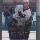 Chad Wiseman UD Rookie Update Rookie card