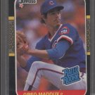 Greg Maddux 1987 Donruss ROOKIE Card
