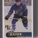 Adam Oates 00 Paramount HoloGold Card