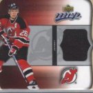 Patrick Elias '06 MVP MATERIALS Game-Worn Jersey Card