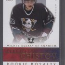 Stanislav Chistov Rookie Royalty Crown Royale