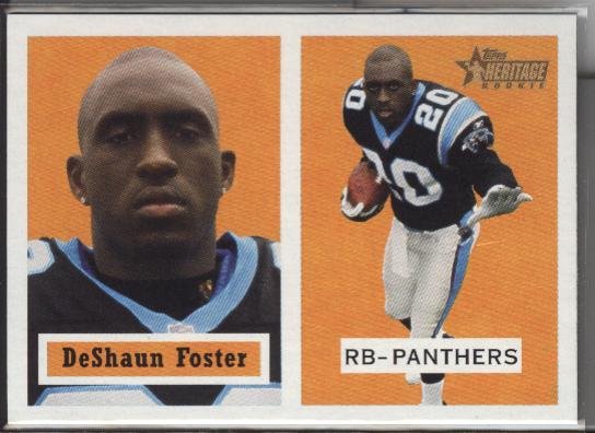 DeShaun Foster ROOKIE Topps Heritage 2002-03 NR