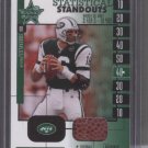 Vinny Testaverde '04 Leaf rookies & stars 'Game-used Ball Card