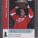 Steve Yzerman 02-03 UD Awards Collection Card