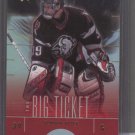 Dominik Hasek 01 UD Reserve Big Ticket Card