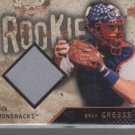 Brad Cresse 2000 UD Black Diamond Rookie Ed. Jersey Card