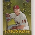 Pat Burrell 2000 Stadium Club Chome Visionaries