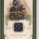 Steve Slaton 2008 UD Rookie Masterpieces Jersey