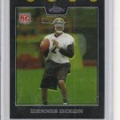Dennis Dixon 08 Topps Chrome Rookie Card Steelers