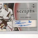 David Leneveu '07 UD Trilogy SCRIPTS autograph
