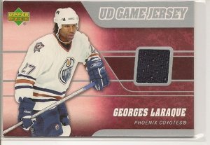 Georges Laraque '07 UD Game Jersey