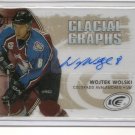 Wojtek Wolski 06 UD Ice Glacial Graphs Autograph