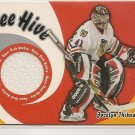 Jocelyn Thibault '04 Bee Hive Game Used Jersey Card
