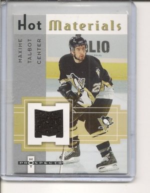 Maxime Talbot '06 Hot Prospects Hot Materials RC