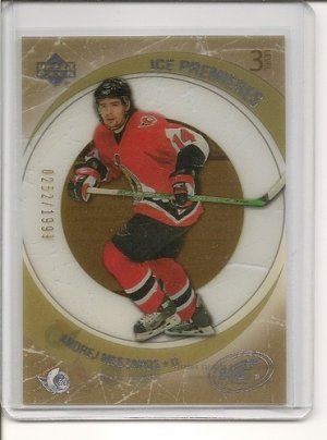Andrej Meszaros '06 Upper Deck ICE ROOKIE Card #d