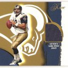 Kurt Warner '02 Flair Franchise Favorite Jersey Card