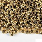 150 GOLD PONY BEADS (CRAFTS, JEWELRY)