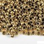 150 GOLD PONY BEADS (CRAFTS, JEWELRY)