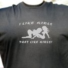 I like girls that like girls T shirt tee honda jdm 350z evo SRT GTP wrx 300zx