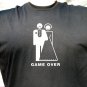 Funny Game over T shirt tee wedding just married happy bride unhappy groom