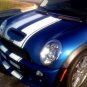 Mini Cooper 10" Rally Racing Stripes Stripe Decals S decal