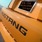 99 00 01 02 03 04 Ford Mustang rear bumper inlay decal decals stickers sticker