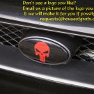 Subaru WRX STi front emblem overlay decal decals 02-05 sticker