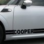 Mini Cooper S Clubman rocker vinyl graphics side decal decals