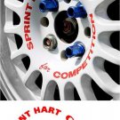 5 Sprint Hart CP-R Rota track JDM wheel wheels decal decals