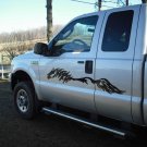 Side body scribble horse decal decals graphics horses