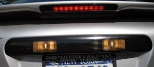 Brake & reverse light overlay decals decal kit 04+ Grand Prix